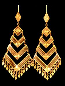 Yellow Gold Earrings