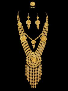Yellow Gold Custom Necklace Sets