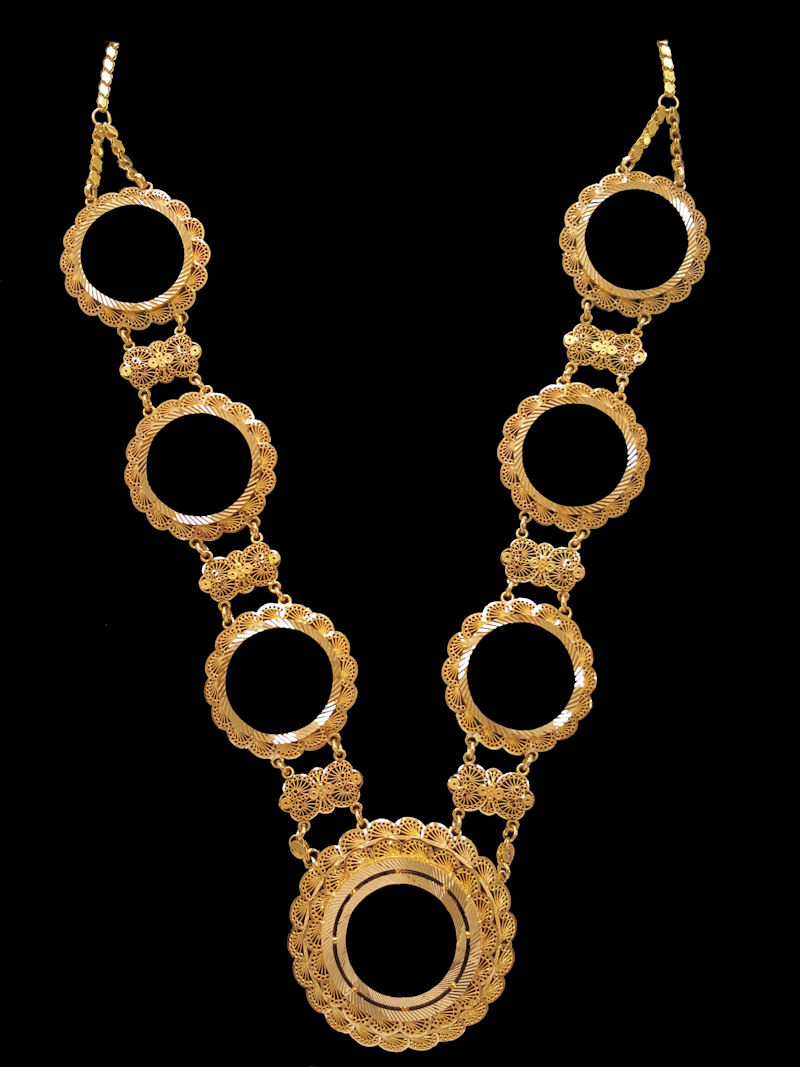 21k coin necklace (2010)